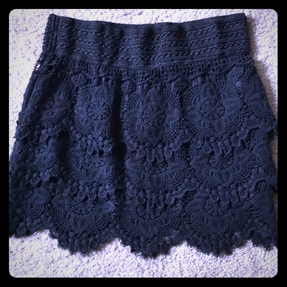 Black skirt
